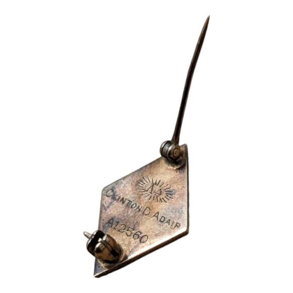 14K Yellow Gold Phi Gamma Delta Fraternity Pin Vintage Sorority - Picture 3 of 5